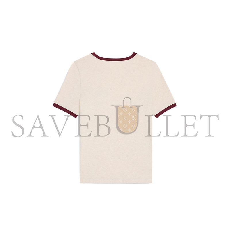 CELINE T-SHIRT IN COTTON JERSEY RX09U507Z.GBE4